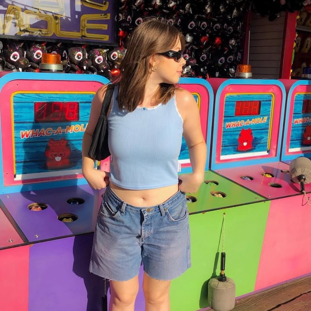 Vintage Mary Kate & Ashley Blue Tank